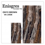 Gạch 120x240 bóng kiếng vân đá Onyx nâu