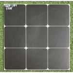 Gạch men Matt 30x30 ô vuông đen viền trắng