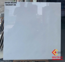 Gạch 80x80 đá bóng kiếng trắng trơn Đà Nẵng