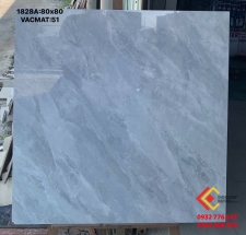 Gạch 80x80 màu xám xanh đá bóng kiếng hàng Việt Nam