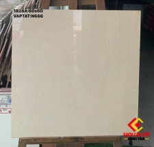 Gạch lát nền 60x60 màu vàng kem bóng vân hạt