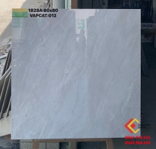 GẠCH LÁT NỀN 80X80 GHI VÂN ĐÁ TINH TẾ BÓNG KIẾNG