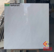 GẠCH LÁT NỀN 80X80 TRẮNG VÂN KHOÁNG ĐÁ BÓNG KIẾNG