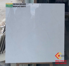 GẠCH LÁT NỀN 80X80 TRẮNG VÂN MÂY THANH BÓNG KIẾNG