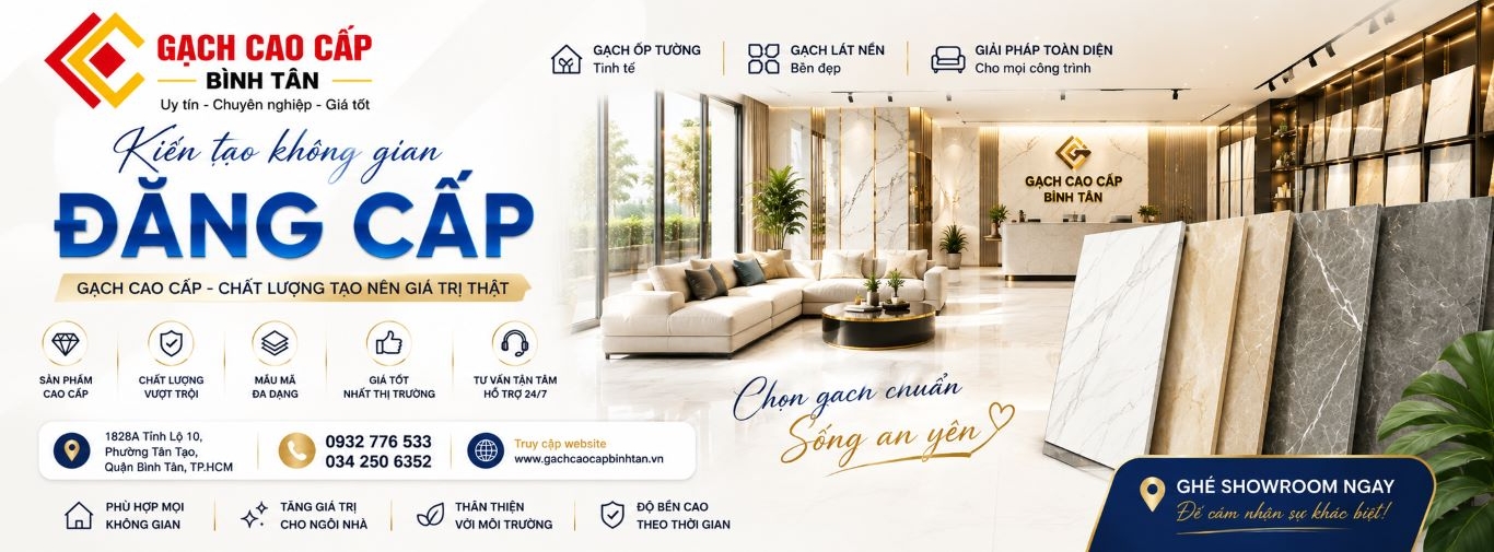 Gạch Cao Cấp Bình Tân – Kiến Tạo Không Gian Đẳng Cấp