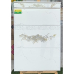 Gạch ốp tường 30x60 in hoa lan hồ điệp trắng