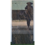 Gạch 60x120 bóng kiếng cao cấp đá marble đen có vân vàng