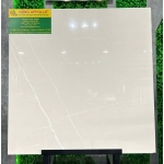 Gạch 80x80 màu trắng kem vân mây