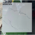 Gạch 80x80 màu trắng vân mây xám đá bóng kiếng