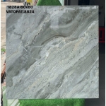 Gạch 80x80 màu xám ghi đậm vân đá tự nhiên loang