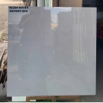 Gạch 80x80 Xám Ghi Nhạt Vân Chỉ Trắng Bóng Kiếng