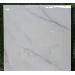 Gạch lát nền Ấn Độ 80x80 đá bóng kiếng màu trắng kem vân mây vàng nhạt mẫu mới nhất 2025