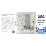Gạch trang trí nhà ở 100x100 CALACATTA PAONAZZO GLOSSY sẵn tại kho