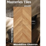 Gạch Trung Quốc 60x120 mờ vân gỗ ghép xương cá mẫu mới nhất