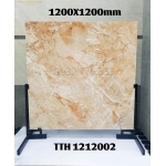 Gạch khổ lớn 120x120 màu cam cẩm thạch nâu đất tại VN nhập khẩu Ấn Độ