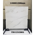 Gạch 120x120 màu trắng vân khói đậm khổ lớn tại kho Bình Tân