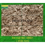 Gạch 40x80 ốp lát mặt tiền khắc kim mã 48801