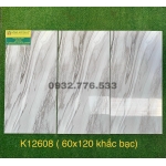 Gạch 60x120 khắc bạc bóng kiếng Trung Quốc