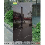 Gạch 60x120 màu đen bóng vân sọc trắng mã 1270