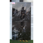 Gạch 60x120 vân đen hàng bóng granite sang trọng