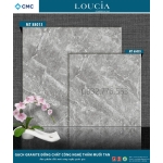 Gạch 60x60 granite màu xám sọc trắng