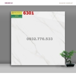 Gạch 60x60 màu trắng vân mây ốp lát mặt tiền mã 6301