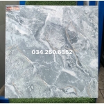 Gạch 60x60 màu xám đá bóng kiếng lát nền biệt thự sang chảnh