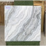 Gạch 60x60 màu xanh trắng vân như sóng biển