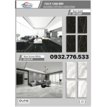 Gạch khổ lớn 75x150 đá bóng kiếng đồng chất kim cương tại quận 2 