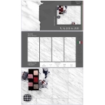 Gạch khổ lớn đá bóng cao cấp 80x160 màu trắng vân mây Ấn Độ 