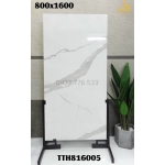 Gạch khổ lớn 80x160 màu trắng vân mây hàng nhập khẩu Ấn Độ sẵn tại kho quận 4