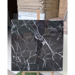 Gạch 80x80 màu đen vân trắng tia chớp