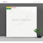 Gạch 80x80 màu trắng vân mây sang xịn mã 8059