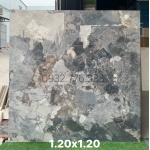 Gạch ốp lát 120x120 màu xám vân đá Ấn Độ