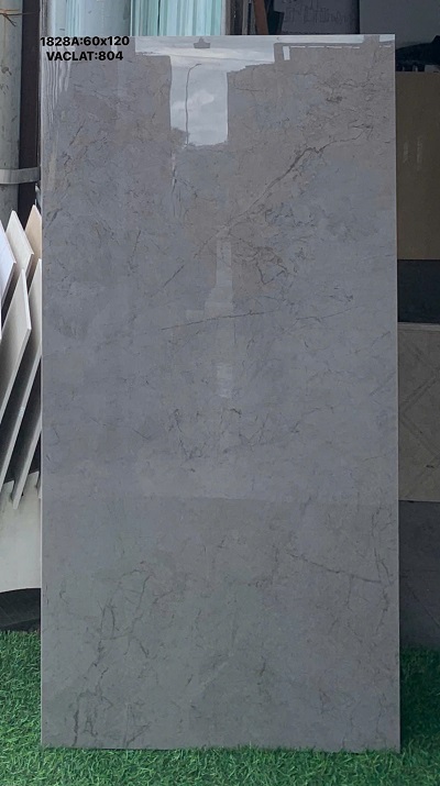 GẠCH KHỔ LỚN 60X120 VIỆT ẤN XÁM XI MĂNG VÂN ĐÁ BÓNG KÍNH