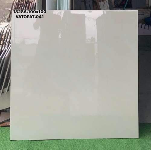 GẠCH 100X100 KEM NHẠT TRƠN BÓNG TẠI BÌNH TÂN