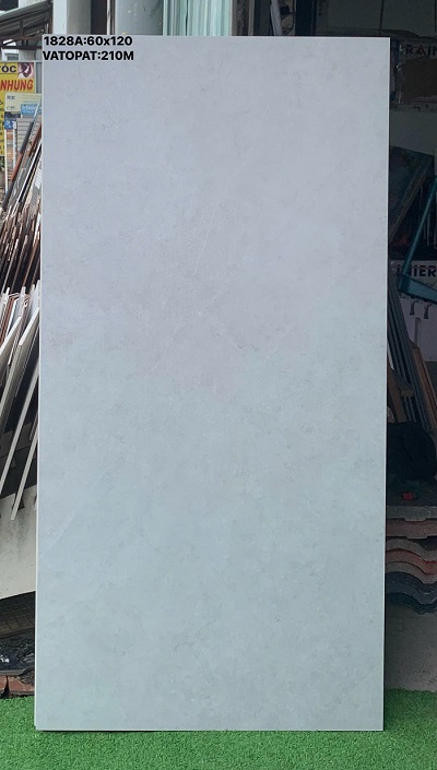 Gạch 60x120 CMC Ghi Trắng Vân Đá Mờ Thanh Nhẹ