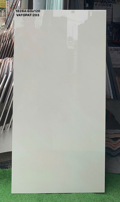 Gạch 60x120 CMC Kem Ngà Trơn Bóng Kiếng Bình Tân