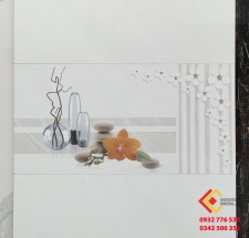 Gạc 40x80 ốp tường phòng khách hiện đại sang trọng