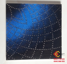 Gạch Lát Nền Màu Xanh Tím 30x30 Trung Quốc