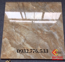 Gạch khắc kim 80x80 nâu vân đá sóng 