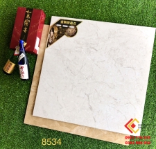 Gạch bóng kiếng xám trắng vân tự nhiên 80x80