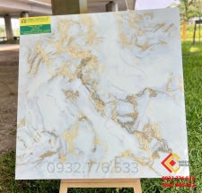 Gạch khổ lớn 100x100 hàng VN ánh kim marble bóng kiếng tại Vĩnh Long
