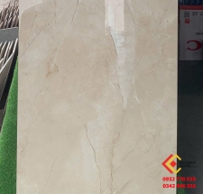 GẠCH 60X120 KEM SỮA BÓNG KIẾNG VÂN MÂY NHẸ SANG TRỌNG