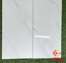 Gạch khổ lớn hàng nhập 600x1200 trắng vân xám nhẹ bóng giá rẻ