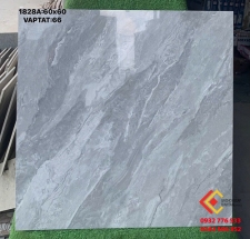 Gạch 60x60 vân đá bóng kiếng xám khói loại 1