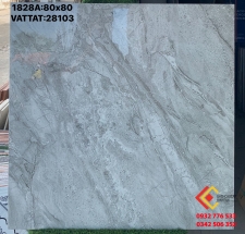 Gạch đá bóng kiếng 80x80 đá granite màu xám trang trí tại quận 6