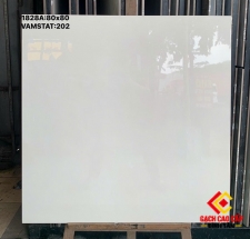Gạch 80x80 Trắng Sữa Trơn Bóng Kiếng Trung Quốc