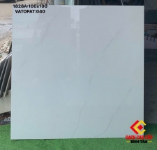 GẠCH LÁT NỀN 100X100 TRẮNG VÂN CHỈ HIỆN ĐẠI
