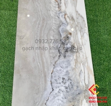 Gạch khổ lớn 80x160 đá bóng kiếng ốp tường villa cao cấp tại quận 3